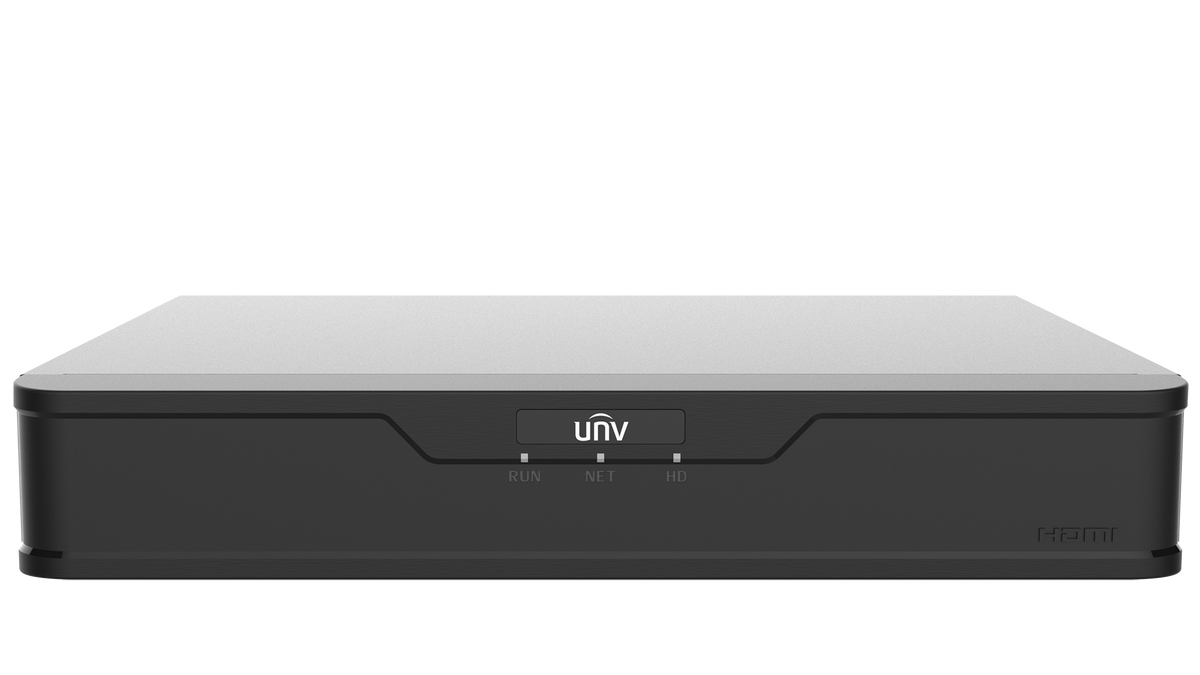 Uniview NVR301-08B-P8-IQ – 8-kanaals PoE-recorder