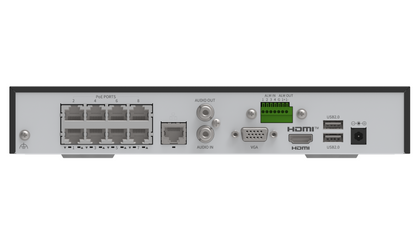 Uniview NVR301-08B-P8-IQ – 8-kanaals PoE-recorder